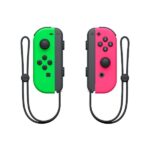 Joy Con Pair Neon Green and Pink (NS)