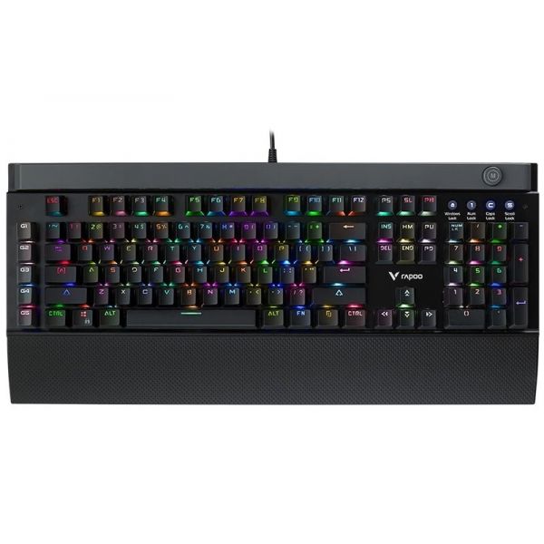 Rapoo VPro V820 Backlit Mechanical Keyboard with Palm Rest