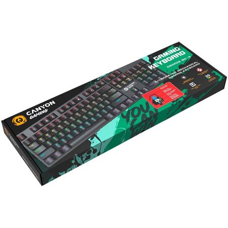 Canyon Deimos GK4 Rainbow US Keyboard