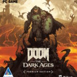 A pack shot of doom the dark ages pc digital code