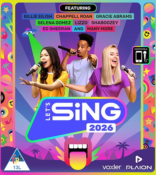 Let's Sing 2026 Pack Shot