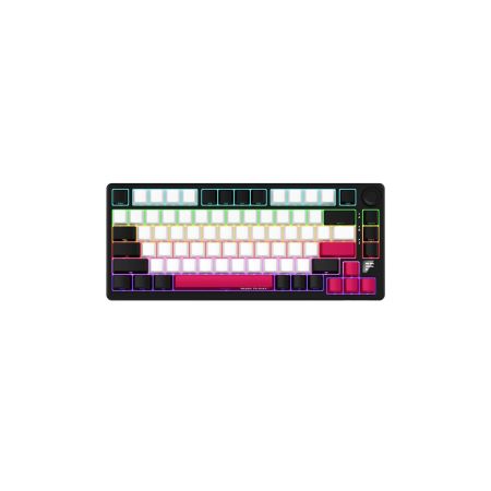 Lorgar KBP7075W Wireless 75% Mechanical Gaming Keyboard Pro Black Red