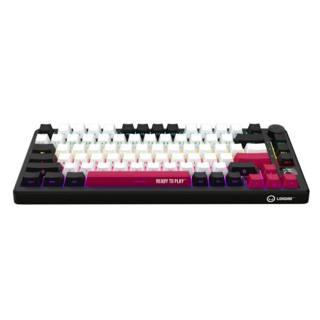 Lorgar KBP7075W Wireless 75% Mechanical Gaming Keyboard Pro Black Red