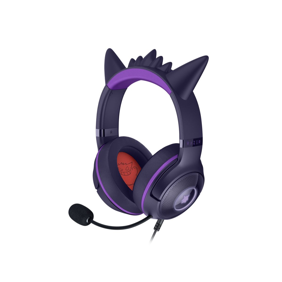 Razer Kraken Kitty V2 Pokemon Gengar Edition Gaming Headset