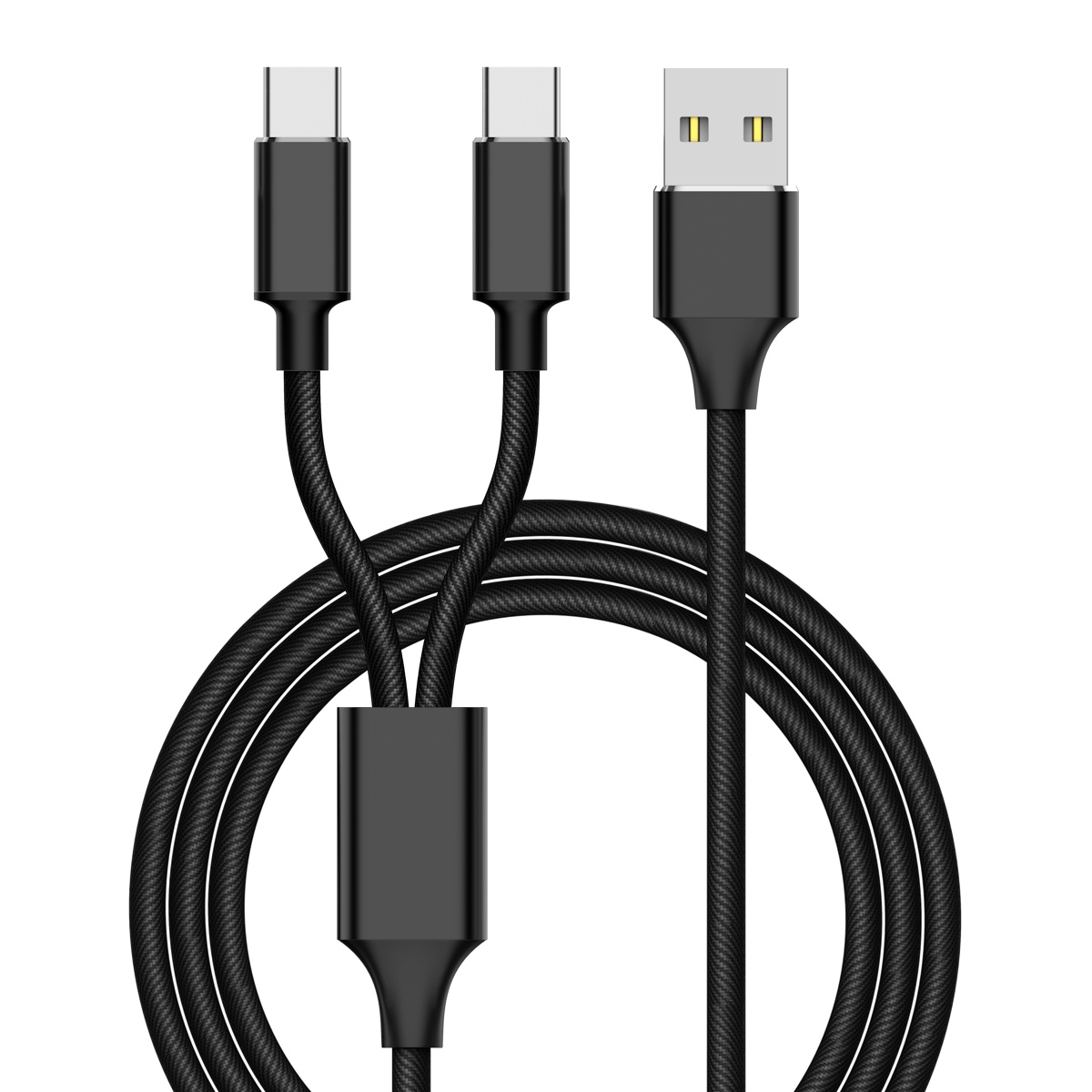 Titan Gaming USB A-C 2M Dual Charging Cable Xbox