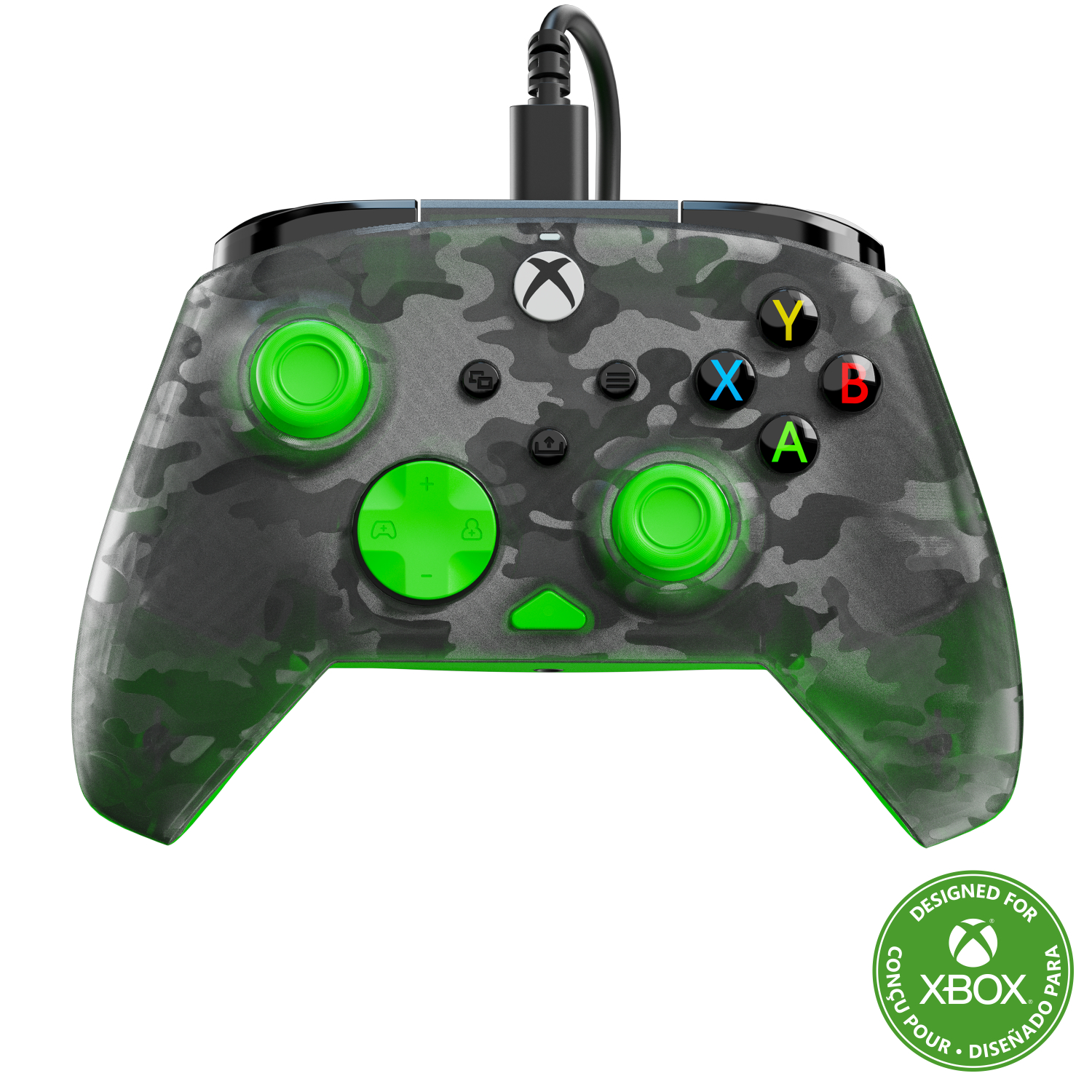 Turtle Beach Rematch Core Wired Controller Ghost Camo Black