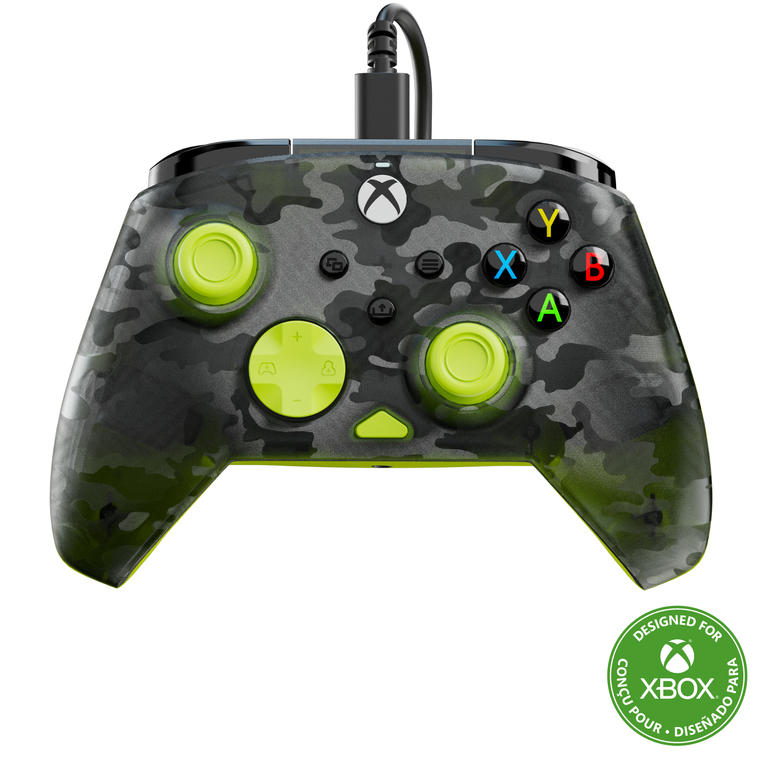 Turtle Beach Rematch Core Wired Controller Ghost Camo Black/Yellow