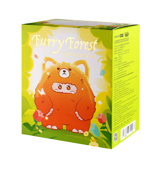 Okhu GIGGLE MONSTER Furry Forest Series Vinyl Plush (Blind Box)