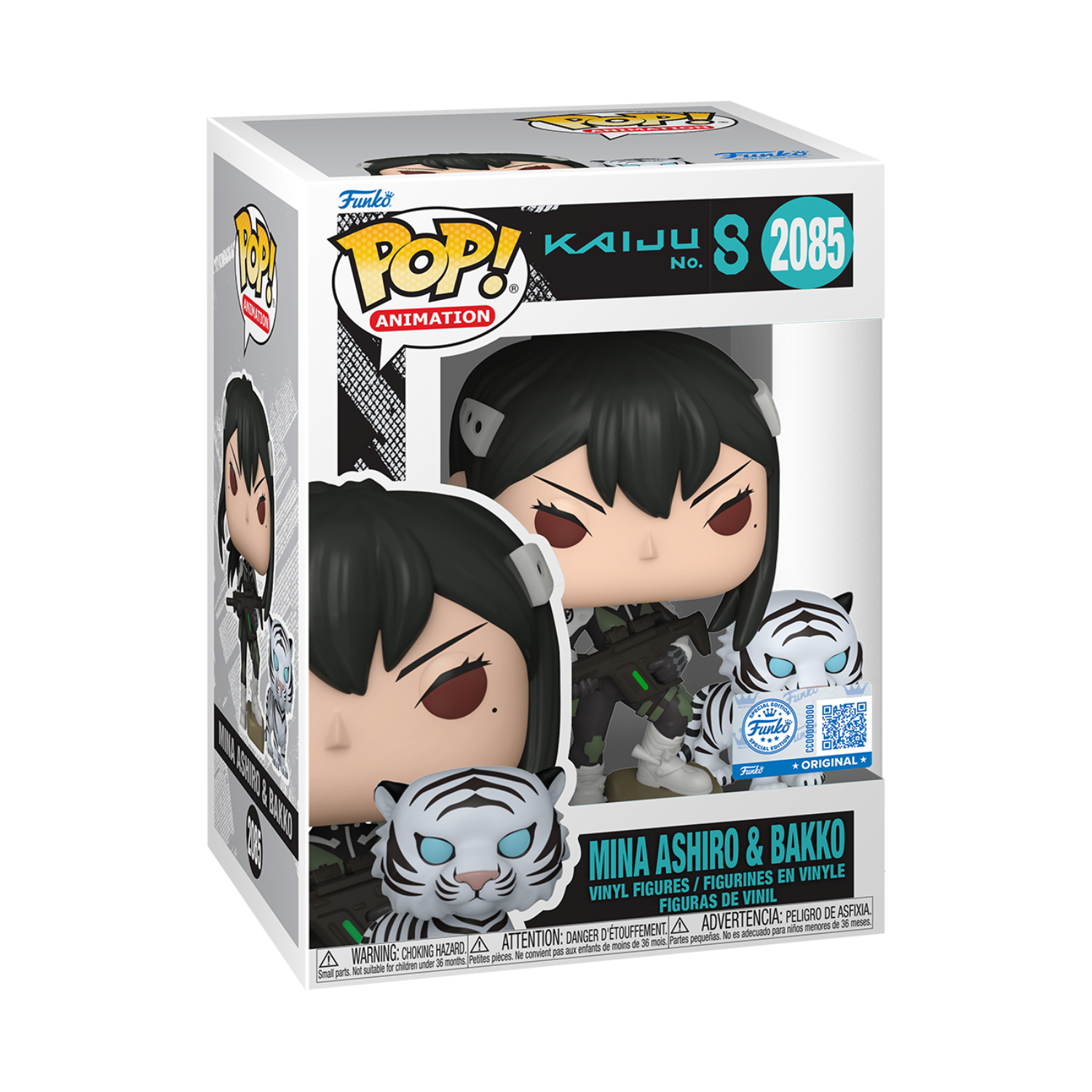Funko POP + Buddy Kaiju no 8 Mina + Bako Special Edition