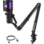NearStream AM30U Noise Canceling USB Mic Boom Arm Kit