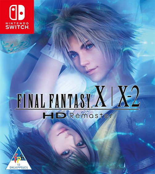 Final Fantasy X + X-2 HD Remaster Code In The Box (NS)