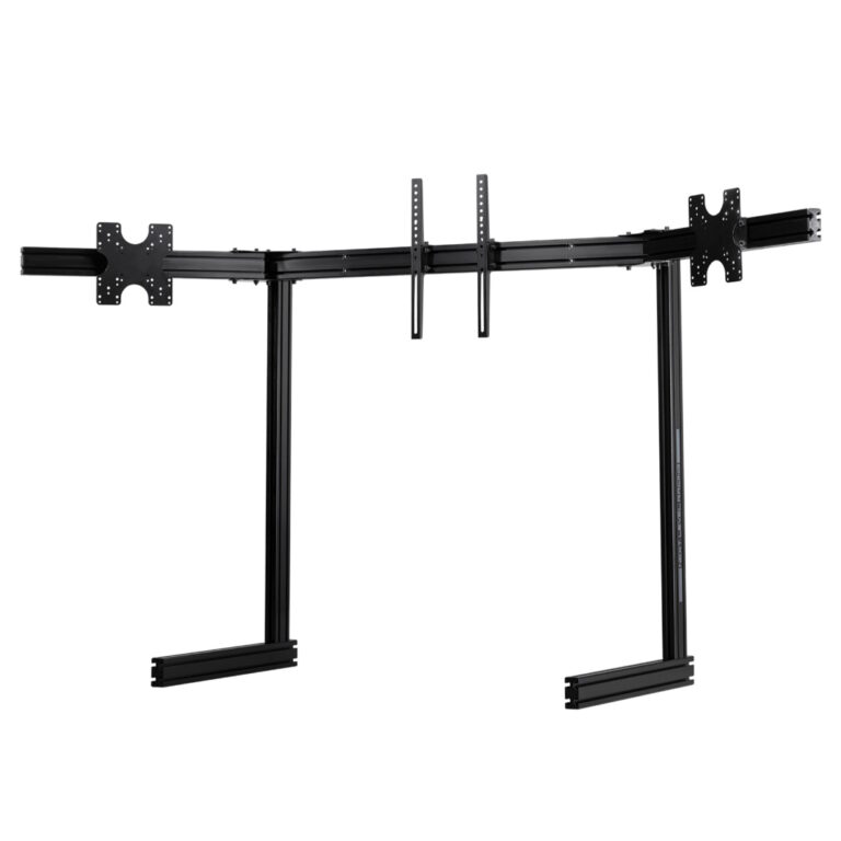 Next Level Racing Elite Free Standing Triple Monitor Stand Black Edition