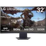 LG UltraGear 32" QHD VA Curved Gaming Monitor 180Hz