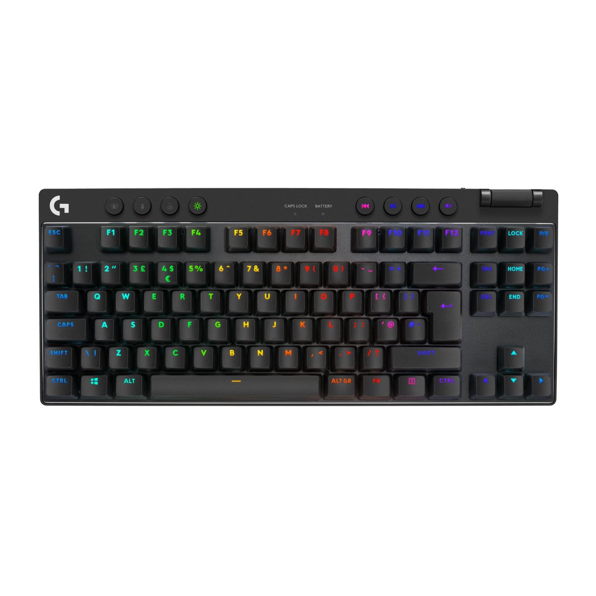 Logitech G Pro X TKL Lightspeed Tactile Gaming Keyboard Black