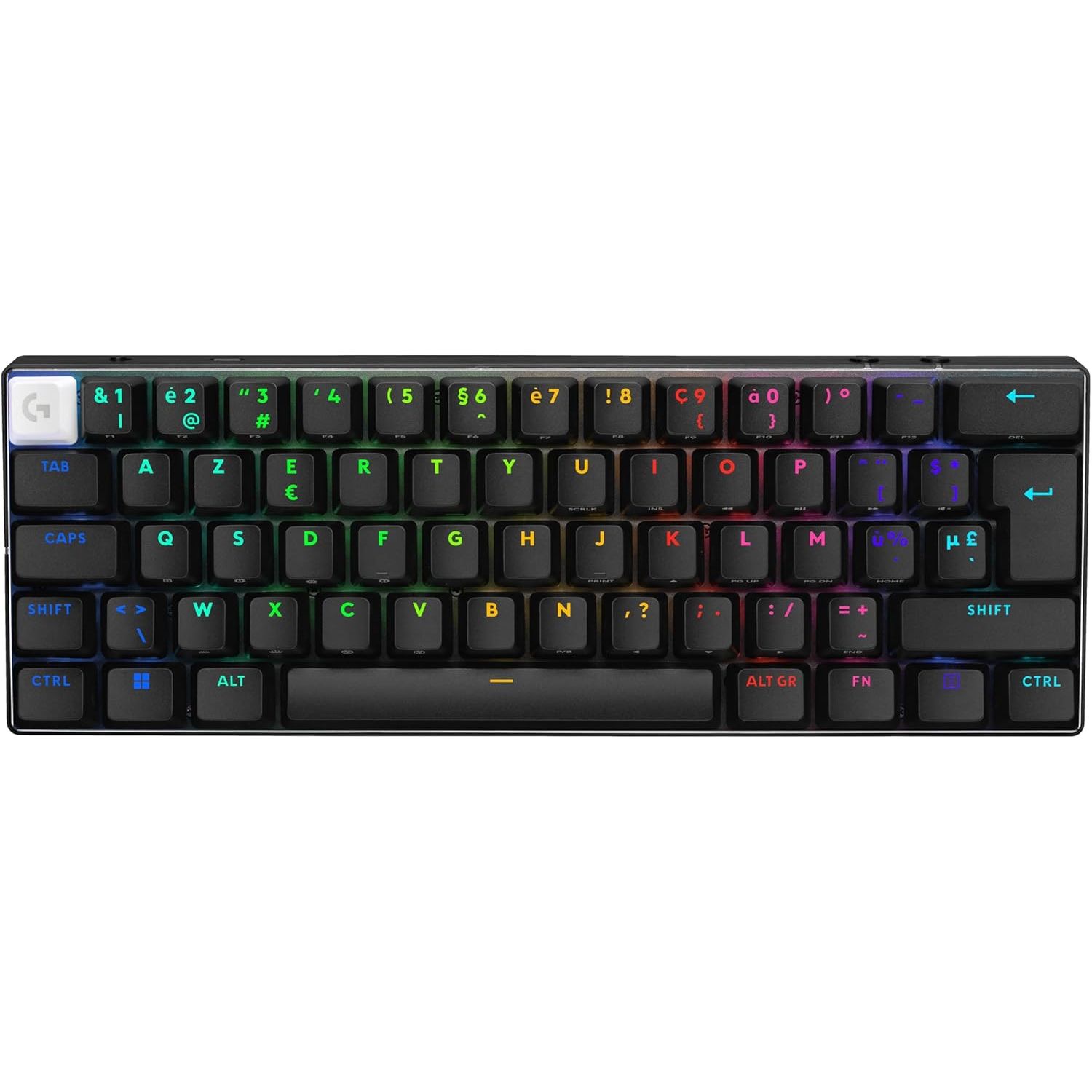 Logitech Pro X 60 Lightspeed Wireless Gaming Keyboard Tactile Black