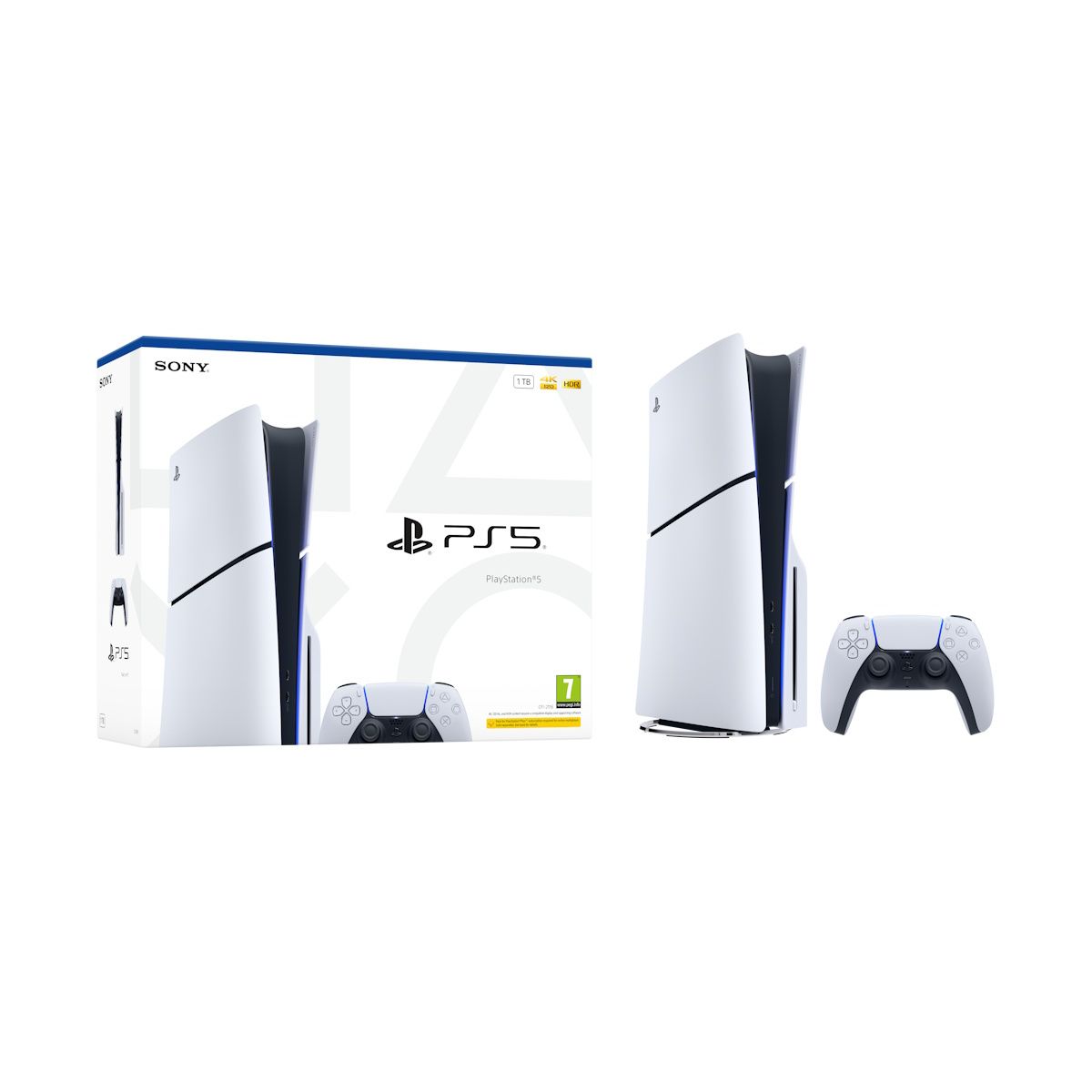 Sony Playstation 5 Slim Console Glacier White Chassis E (PS5)