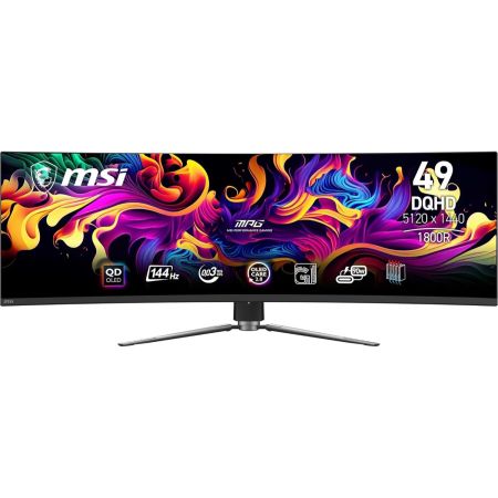 MSI MPG 491CQP QD-OLED Curved Gaming Monitor