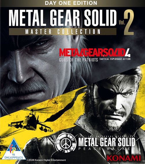 Metal Gear Solid Master Collection Vol 2 Day One Edition