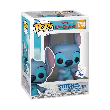 Funko POP Lilo and Stitch Stitch with Mood Chart