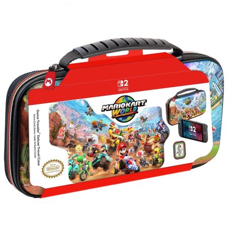 Nacon Mario Kart World Deluxe Travel Case For Nintendo Switch 2
