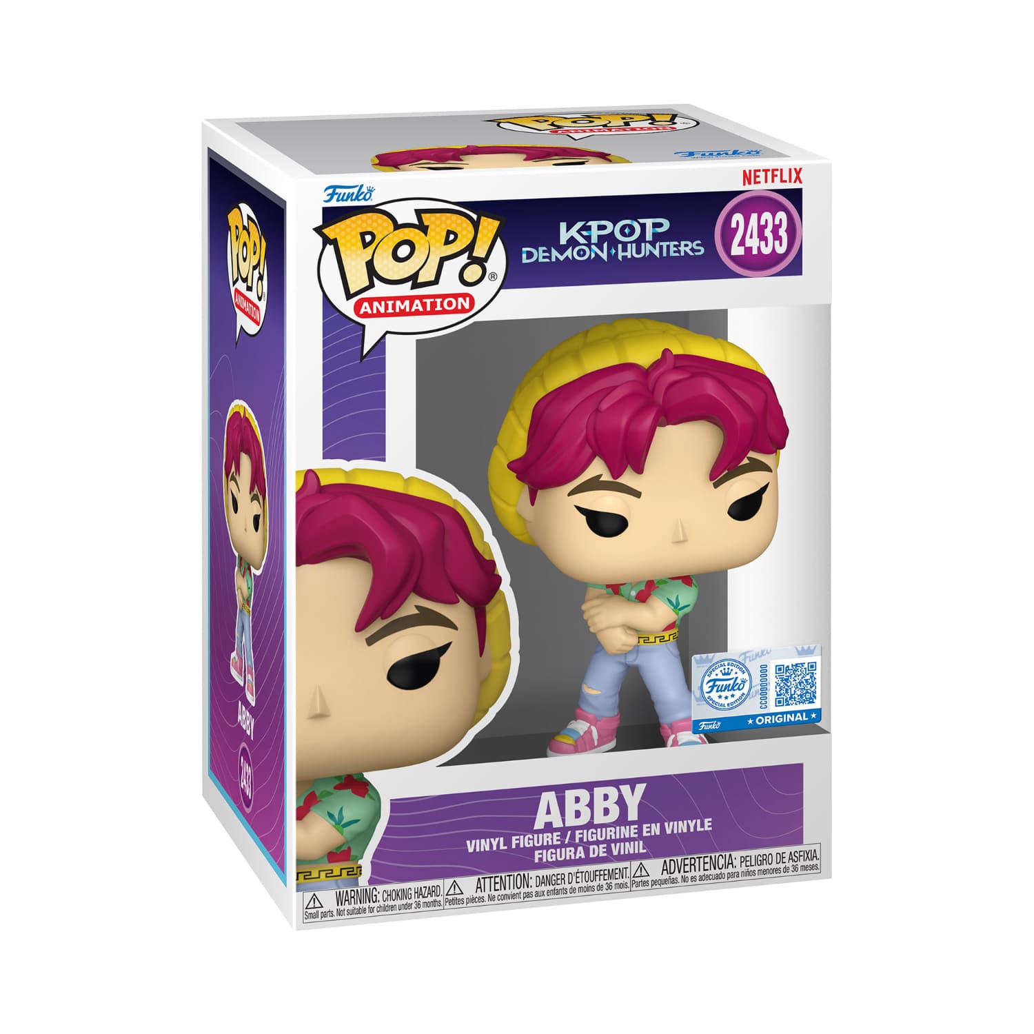 Funko POP KPop Demon Hunters Abby Special Edition