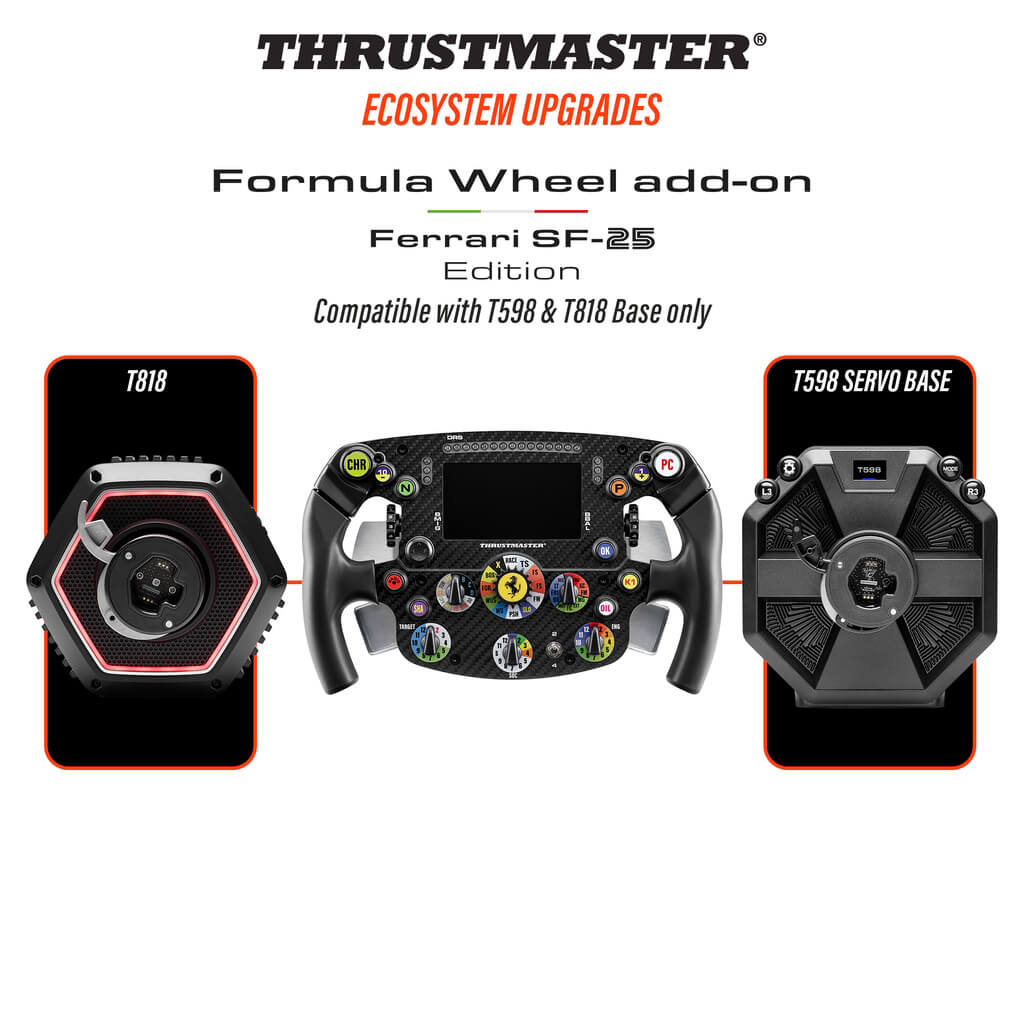 Thrustmaster Formula Wheel Add-On Ferrari SF-25 Edition