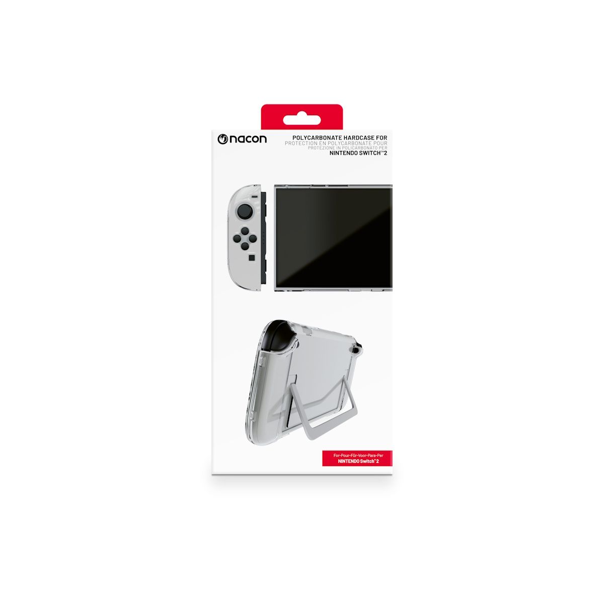 Nacon Clear Protection Case For Nintendo Switch 2
