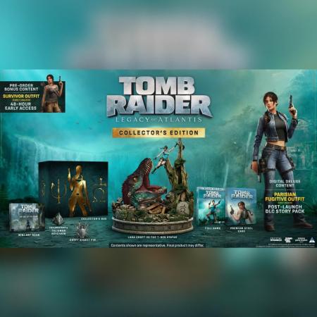 TOMB RAIDER LEGACY OF ATLANTIS COLLECTORS EDITION Tomb Raider Legacy Of Atlantis