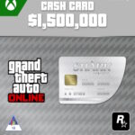 Digital C2C XBS GTA Online Great White Shark Cash Card