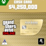 Digital C2C XBS GTA Online Whale Shark Cash Card