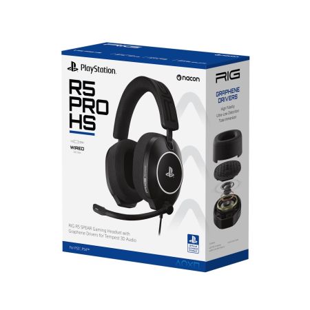 Nacon RIG R5 Pro Gaming Headset Black PS4PS5