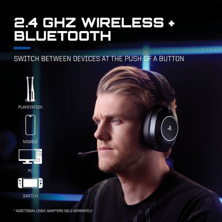 Nacon RIG R8 Pro Gaming Headset Black PS4PS5
