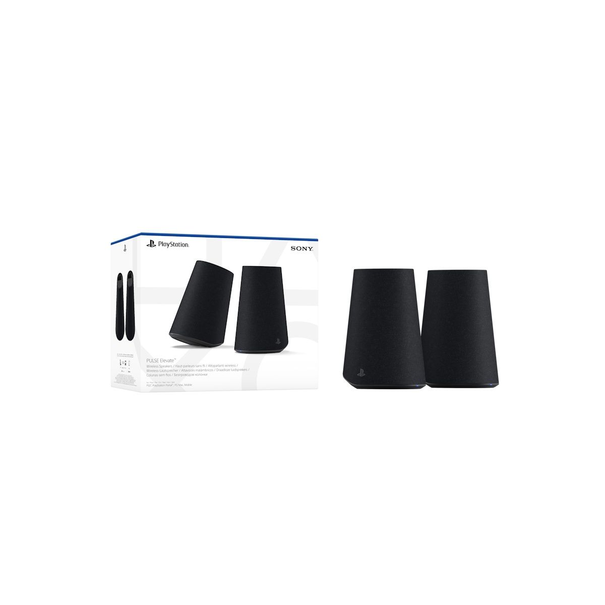 Sony PlayStation Pulse Elevate Wireless Speakers Black