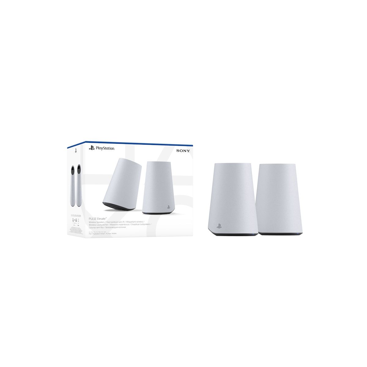 Sony PlayStation Pulse Elevate Wireless Speakers White