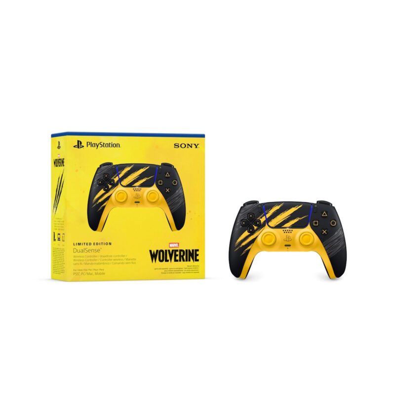 Sony Playstation 5 Dualsense Marvel Wolverine Yellow Limited Edition (PS5)
