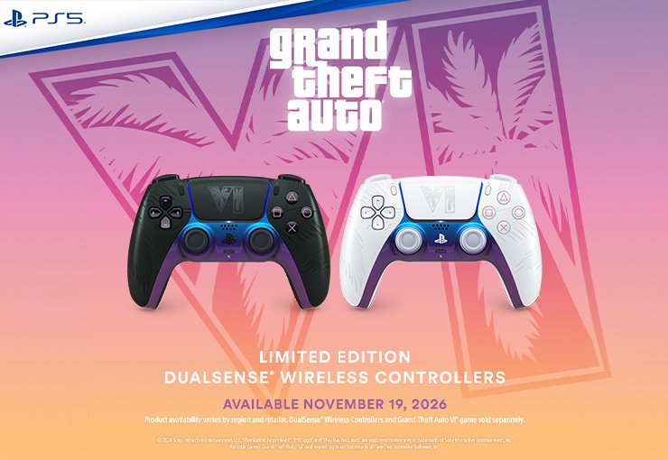 Grand Theft Auto VI Limited Edition Controllers