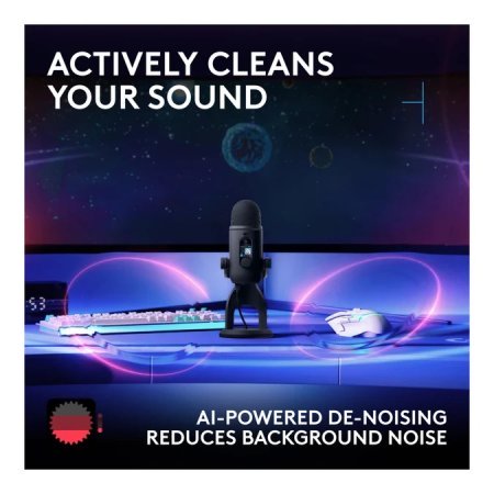 Logitech G Yeti 2 USB Microphone Black