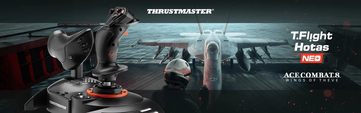 Thrustmaster T Flight Hotas Ace Combat Banner Desktop