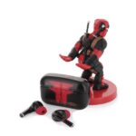 Cable Guy Deadpool, Buds Pro Bundle - Wireless Bluetooth Earbuds & Holder