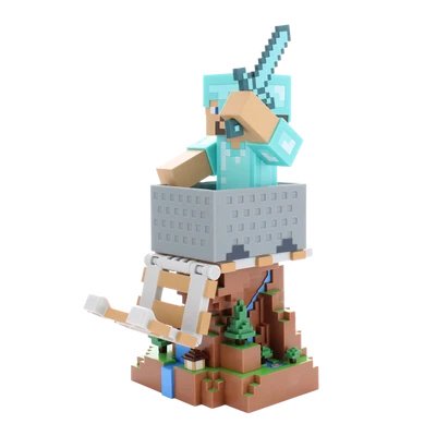 Cable Guy Minecraft Steve in Diamond Armour