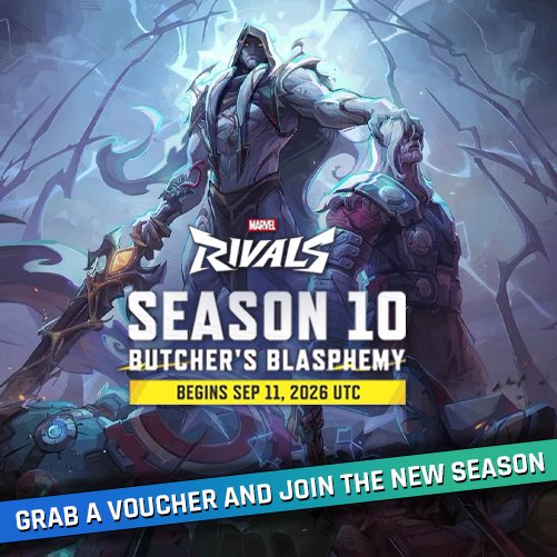 Vouchers for Marvel Rivals Season 10